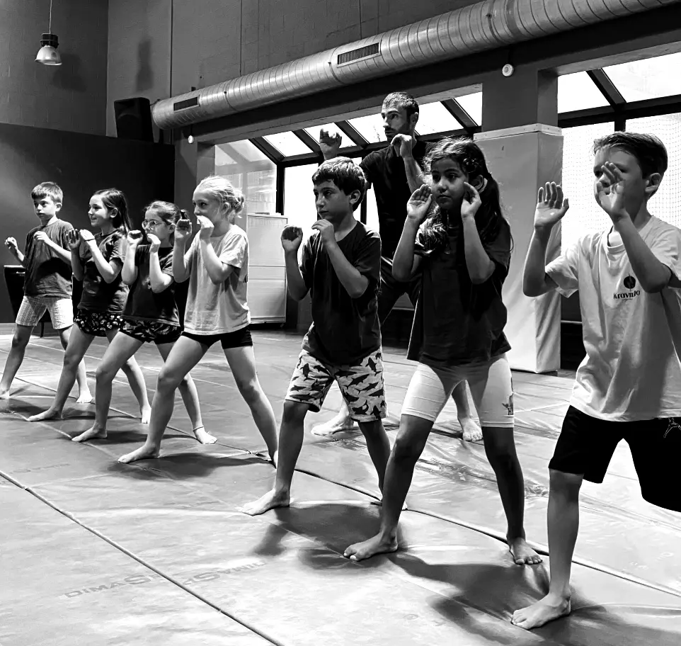 Cours enfants de Krav Maga au KMXP QG de Woluwe