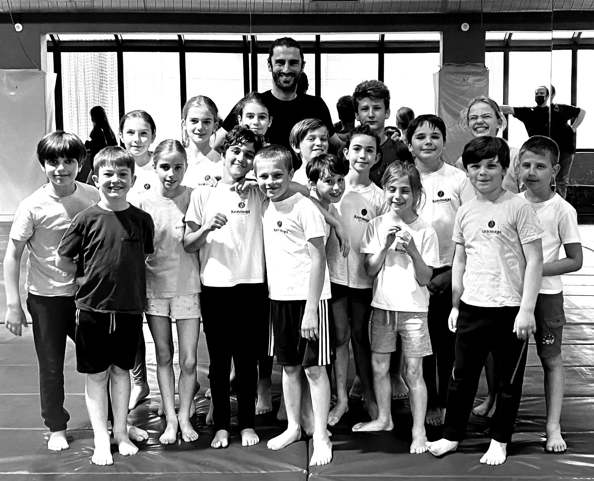 Cours enfants de Krav Maga au KMXP QG de Woluwe