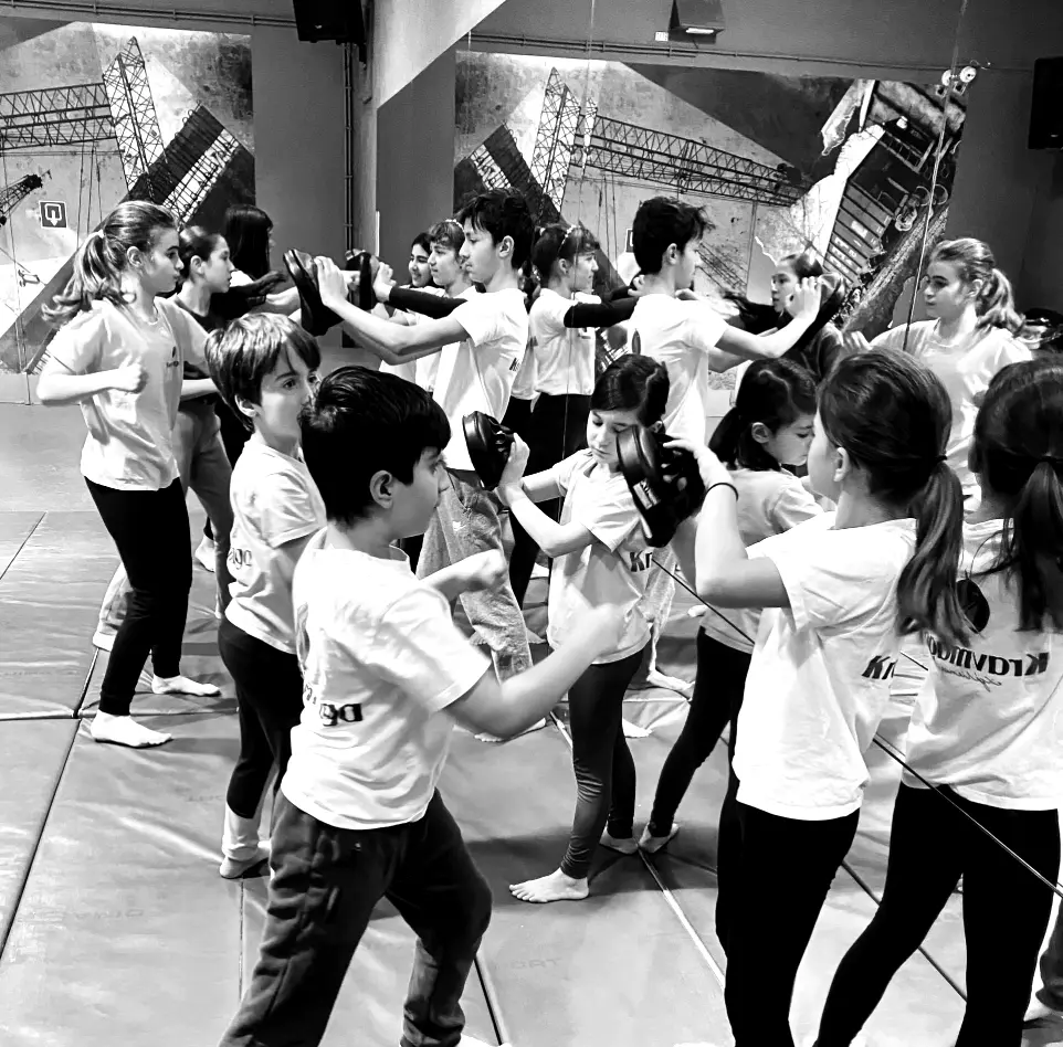 Cours enfants de Krav Maga au KMXP QG de Woluwe