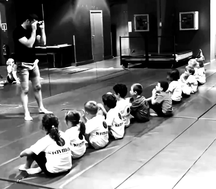 Cours enfants de Krav Maga au KMXP QG de Woluwe